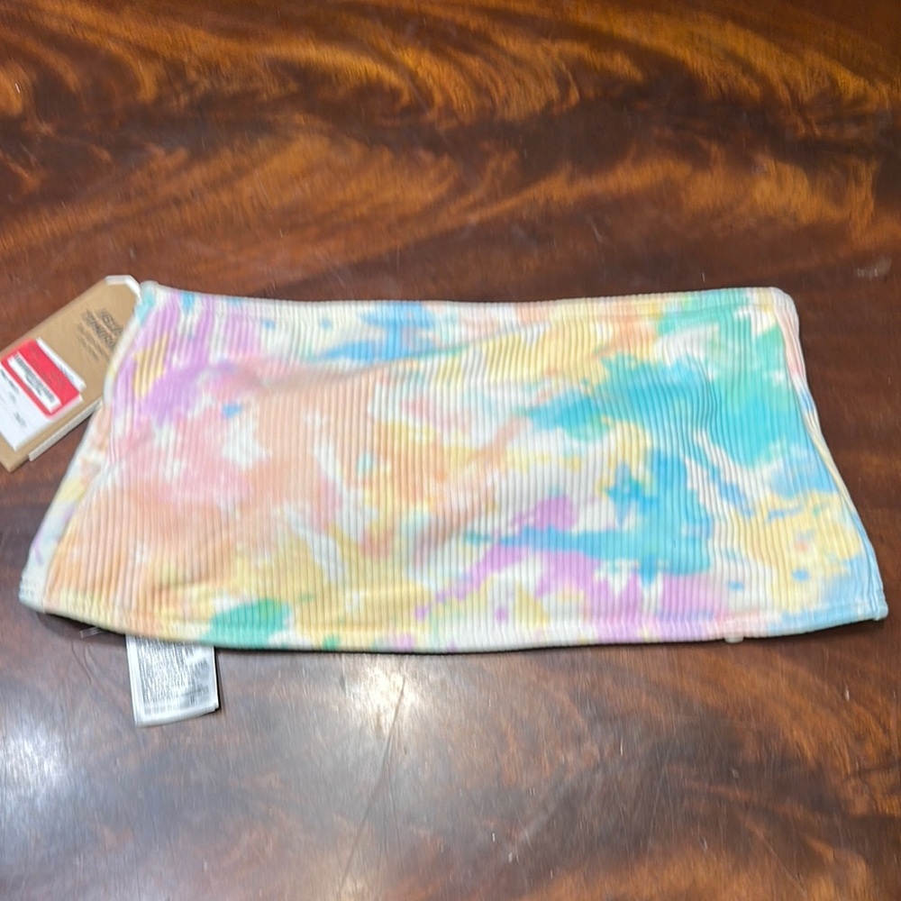 Billabong Multicolor Tie-Dye Bikini top